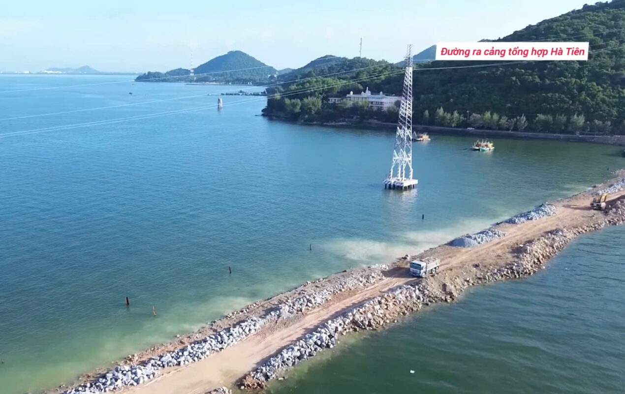 Dự án Đường dẫn ra cảng tổng hợp thành phố Hà Tiên